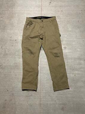 Stanley Flex Techno'66 Canvas Work Pants Tan Size 34